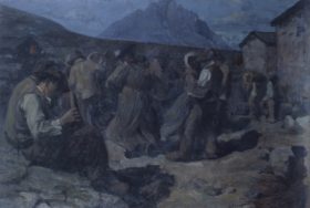 Ballo in montagna_1903_olio su tela_GAM Galleria Civica d'Arte Moderna e Contemporanea_Torino