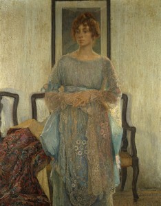 Ritratto della contessa Tournon_1919_olio su tela_GAM Galleria Civica d'Arte Moderna e Contemporanea_Torino